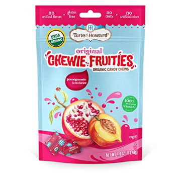 Chewy Fruities Organic Candy Torie & Howard 4 Ounce Bag