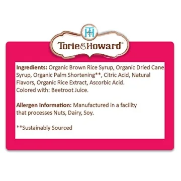 Chewy Fruities Organic Candy Torie & Howard 4 Ounce Bag