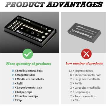 Magnetic Fidget Pen - Deformable & Multifunctional