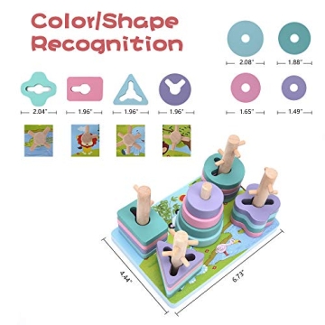 Think Wing Montessori Block Set for Toddlers - Educational Fun!