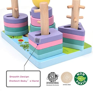 Think Wing Montessori Block Set for Toddlers - Educational Fun!