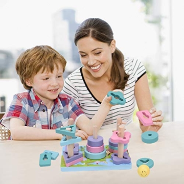 Think Wing Montessori Block Set for Toddlers - Educational Fun!