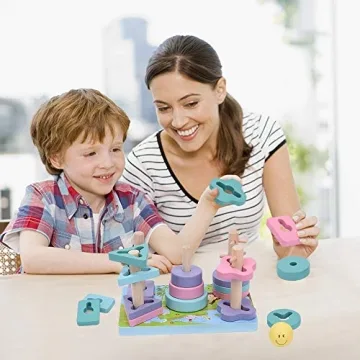 Think Wing Montessori Block Set for Toddlers - Educational Fun!