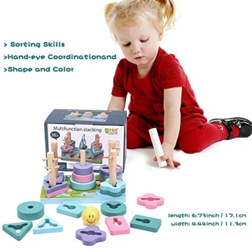 Think Wing Montessori Block Set for Toddlers - Educational Fun!