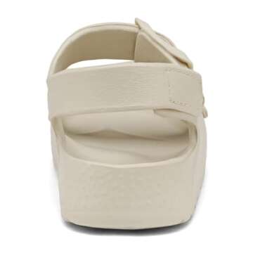 ChayChax Toddler Double Buckle Water Sandals - Beige