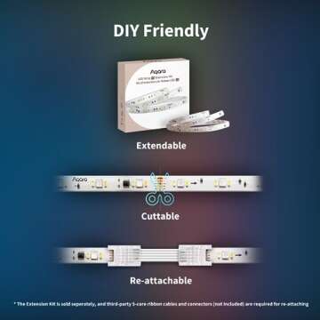 Aqara LED Strip T1: Smart RGB Lighting for Every Home