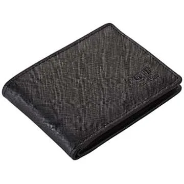 Gostwo Slim Wallet for Men Minimalist Leather ID Window Front Pocket Bifold Wallet