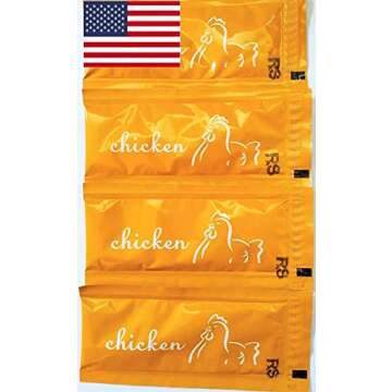 Savory Choice Reduced Sodium *360mg Chicken Broth Concentrate - 16 Packets (9.6 grams each)