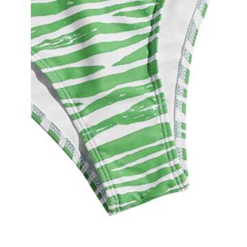 SweatyRocks Women's Leopard One Piece Swimwear