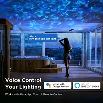 Galaxy Projector for Bedroom with Bluetooth Speaker