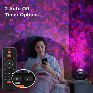 Galaxy Projector for Bedroom with Bluetooth Speaker