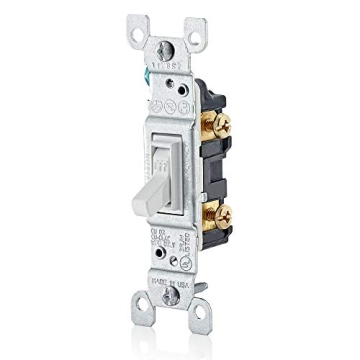 Leviton 15 Amp Toggle Switch - Reliable 10-Pack