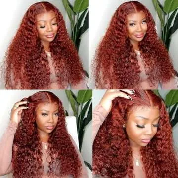 Sathen 13x6 Reddish Brown Lace Front Wig for Women