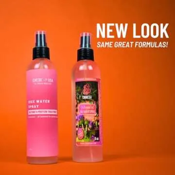 Uhuru Naturals Rice Water Spray - Nature's Protein Treatment for Hair Growth (8 oz)