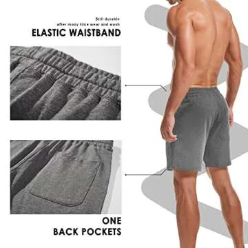 Shop AMY COULEE Mens Athletic Workout Shorts Today!