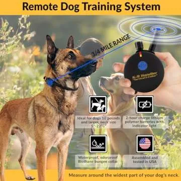 Educator K9 Tactical Handler, 3/4 Mile Range, Waterproof