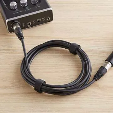 Amazon Basics 2-Pack 15-Foot XLR Microphone Cables