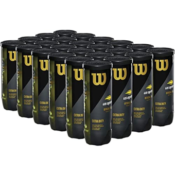 WILSON US Open Extra Duty Tennis Balls - Consistent Bounce & Durability