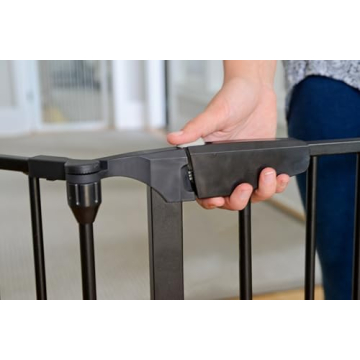 Extra Wide Adjustable Baby Gate for Kids and Pets