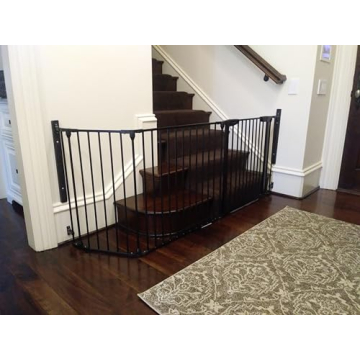Extra Wide Adjustable Baby Gate for Kids and Pets