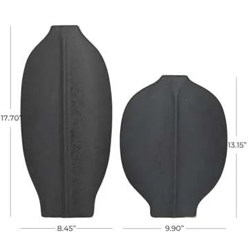 Elegant CosmoLiving Ceramic Vases for Home Decoration