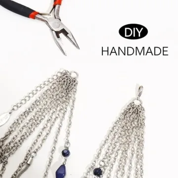 Stainless Steel Rolo Cable Chains for Jewelry Making