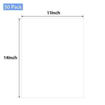 Golden State Art 11x14 Picture Mat Matte Backerboards - 50 Pack for Framing