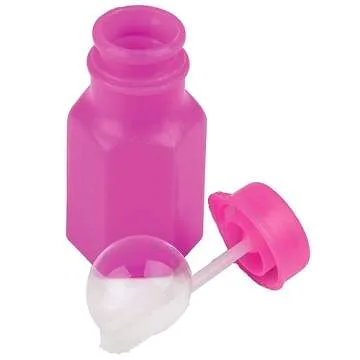 Mini Neon Party Bubbles for Kids - (Pack of 12) Bulk Bubble Wands and Bottles for Blowing Bubbles, Birthday Party Favors, Toy Gift, Outdoor Toys, Carnival prizes, and Goody Bag Stuffers