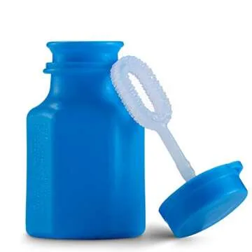 Mini Neon Party Bubbles for Kids - (Pack of 12) Bulk Bubble Wands and Bottles for Blowing Bubbles, Birthday Party Favors, Toy Gift, Outdoor Toys, Carnival prizes, and Goody Bag Stuffers