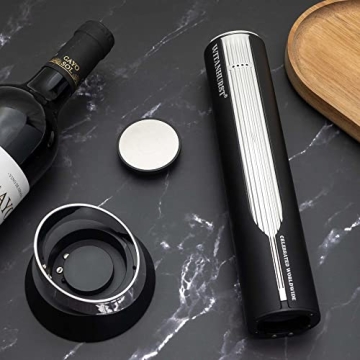 WITANHURST Electric Wine Opener with Magnetic Foil Cutter