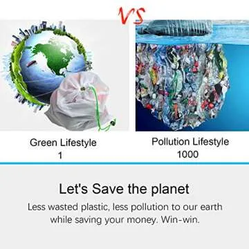 Prefer Green 12PCS Reusable Produce Bags Eco-Friendly