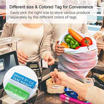 Prefer Green 12PCS Reusable Produce Bags Eco-Friendly