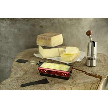 Kuhn Rikon Epicurean Adjustable Ratchet Grinder with Ceramic Mechanism for Salt, Pepper and Spices, 8.5 x 2.75 inches, Stainless Steel