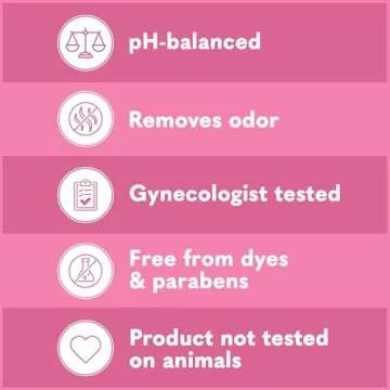 Gentle Feminine Body Wash for Sensitive Skin - 3 Pack