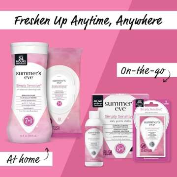 Gentle Feminine Body Wash for Sensitive Skin - 3 Pack