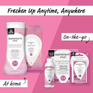 Gentle Feminine Body Wash for Sensitive Skin - 3 Pack