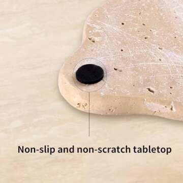 Jewelry Dish Trinket Tray for Women,Cloud Shape Travertine Tray, Ring Dish Holder,Earring Necklace Dish Tray,Mother's Day, Christmas, Thanksgiving, Birthday Gift for Women, Aesthetic Home Decor