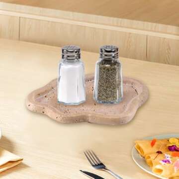 Jewelry Dish Trinket Tray for Women,Cloud Shape Travertine Tray, Ring Dish Holder,Earring Necklace Dish Tray,Mother's Day, Christmas, Thanksgiving, Birthday Gift for Women, Aesthetic Home Decor