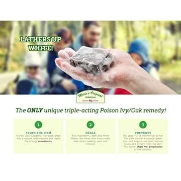 Marie Originals Poison Ivy Soap Bar | All Natural Poison Ivy Treatment | Anti-Itch Skin Cleanser Bar...