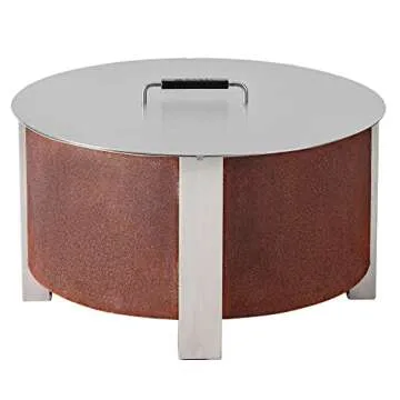 Durable Breeo X24 Fire Pit Lid for Outdoor Gatherings