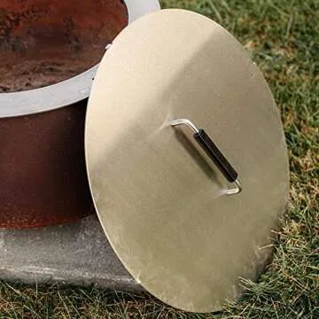 Durable Breeo X24 Fire Pit Lid for Outdoor Gatherings