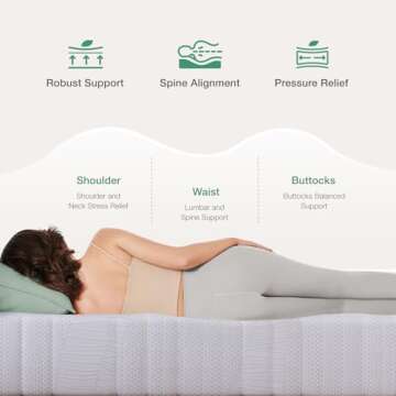 Novilla King Size Mattress, 12 Inch Gel Memory Foam Mattress King in a Box, Bamboo Charcoal Foam & B...