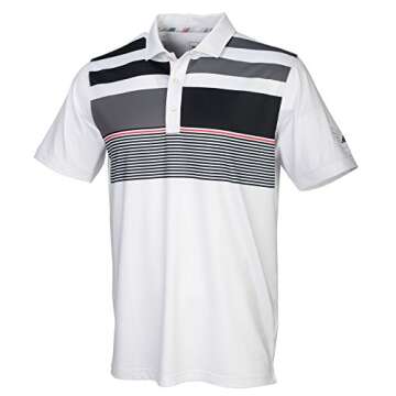 Puma Golf 2017 Men's Volition Asym Road Map Polo