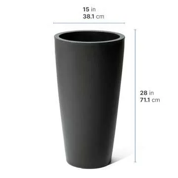 Step2 Tremont Tall Round Planters for Home & Garden