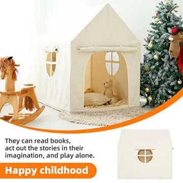 Durable Canvas Kids Play Tent for Imaginative Play