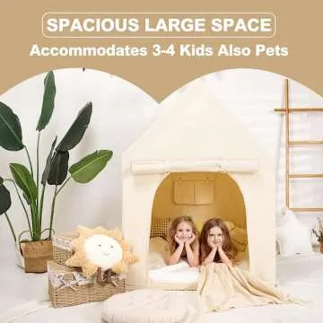 Durable Canvas Kids Play Tent for Imaginative Play