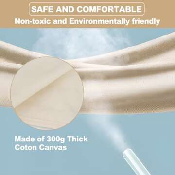 Durable Canvas Kids Play Tent for Imaginative Play