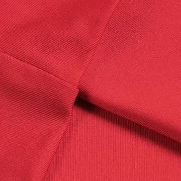 Artfish Women's Sleeveless Strappy Crop Tank Tops Square Neck Workout Gym Camis Going Out Red XS