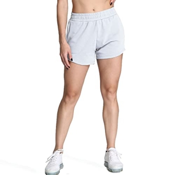 Aoxjox Women's High Waist Workout Shorts for Stylish Fitness