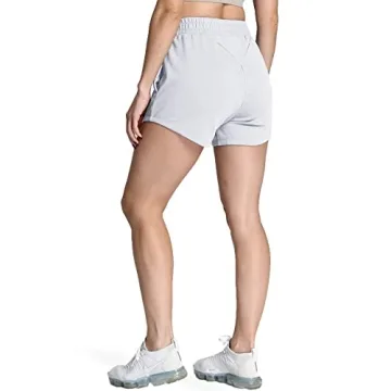 Aoxjox Women's High Waist Workout Shorts for Stylish Fitness